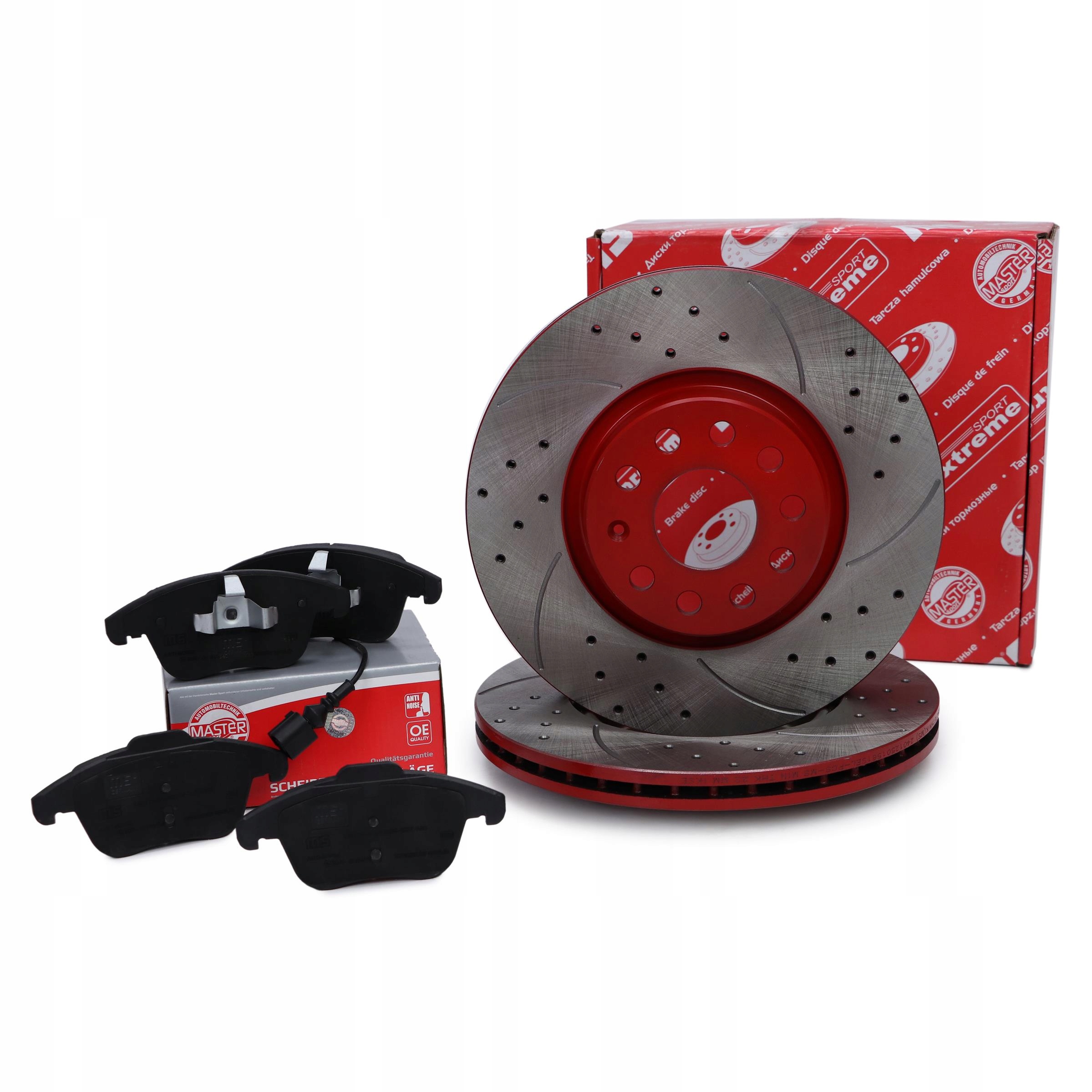 Kotouče Brzdové Destičky přední Audi; Seat; Škoda; Vw Sport-extreme