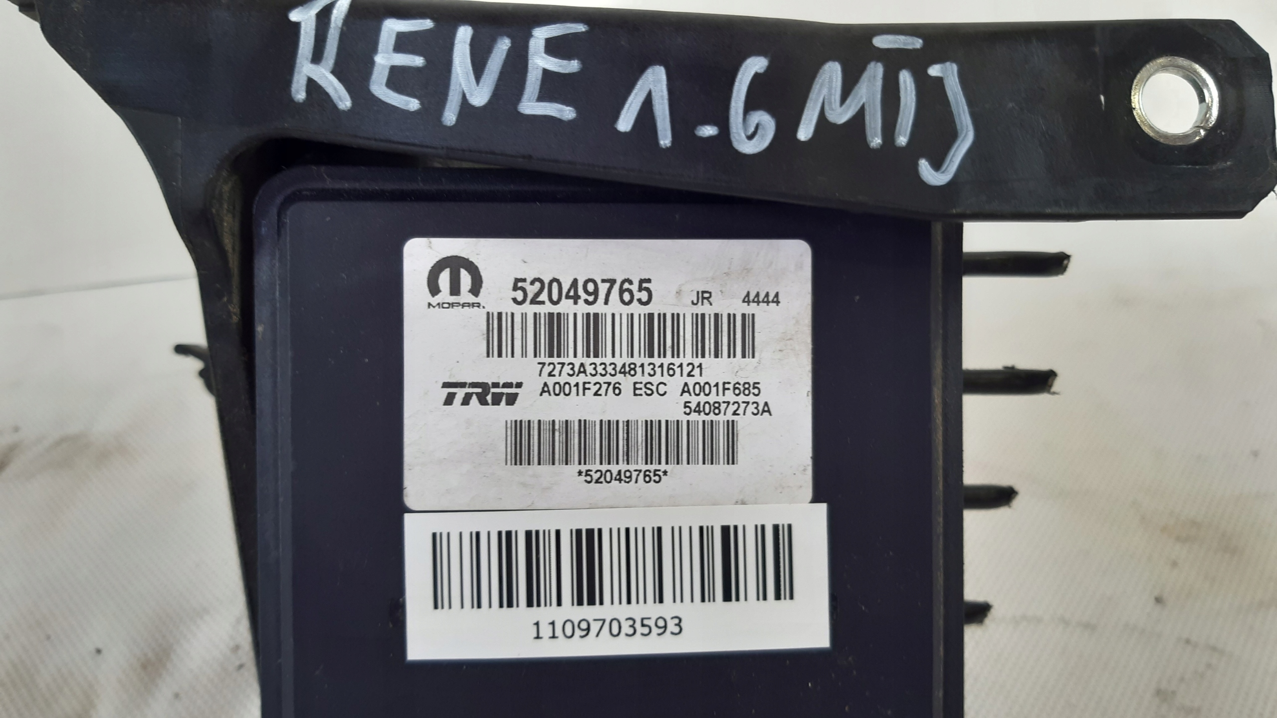 RENEGADE 1.6 насос ABS 52049765