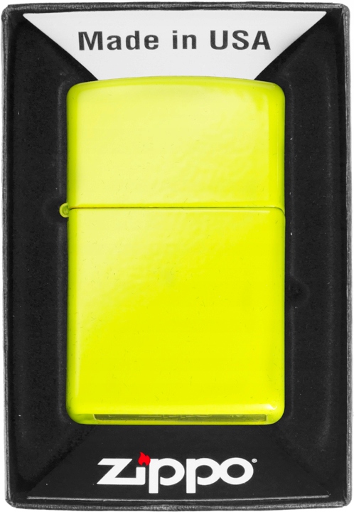 Zestaw ZIPPO Zapalniczka LEMON MATTE prezentowy*nr3 Stan opakowania oryginalne