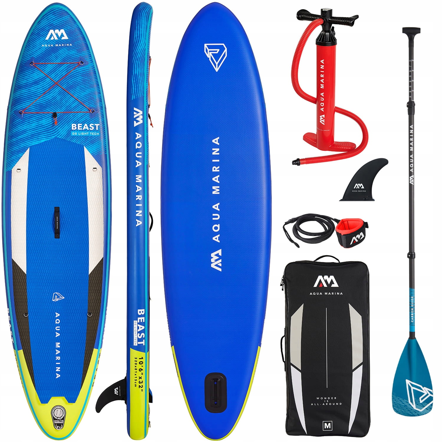 

Deska Sup Pompowana Beast Wiosło Carbon