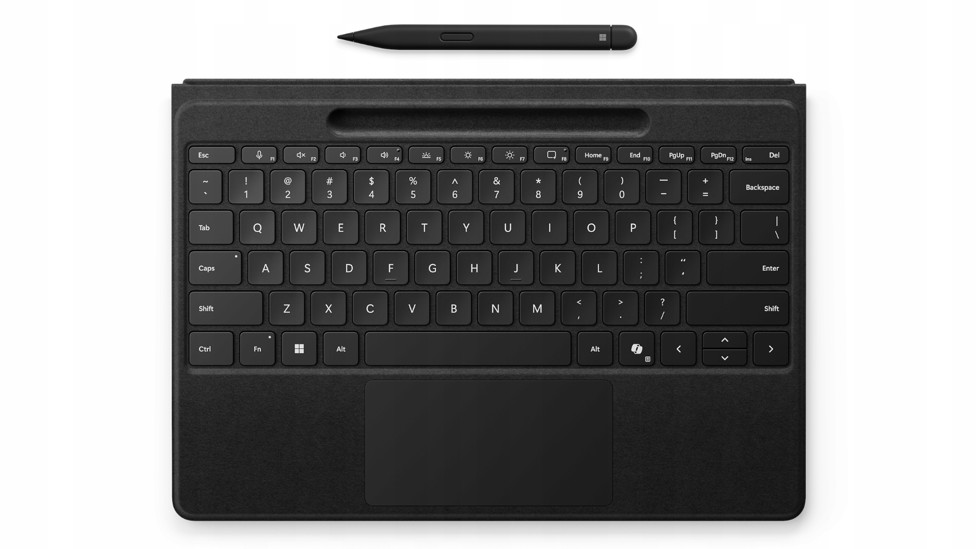 Klawiatura z ryskiem Microsoft Surface Pro Flex czarna