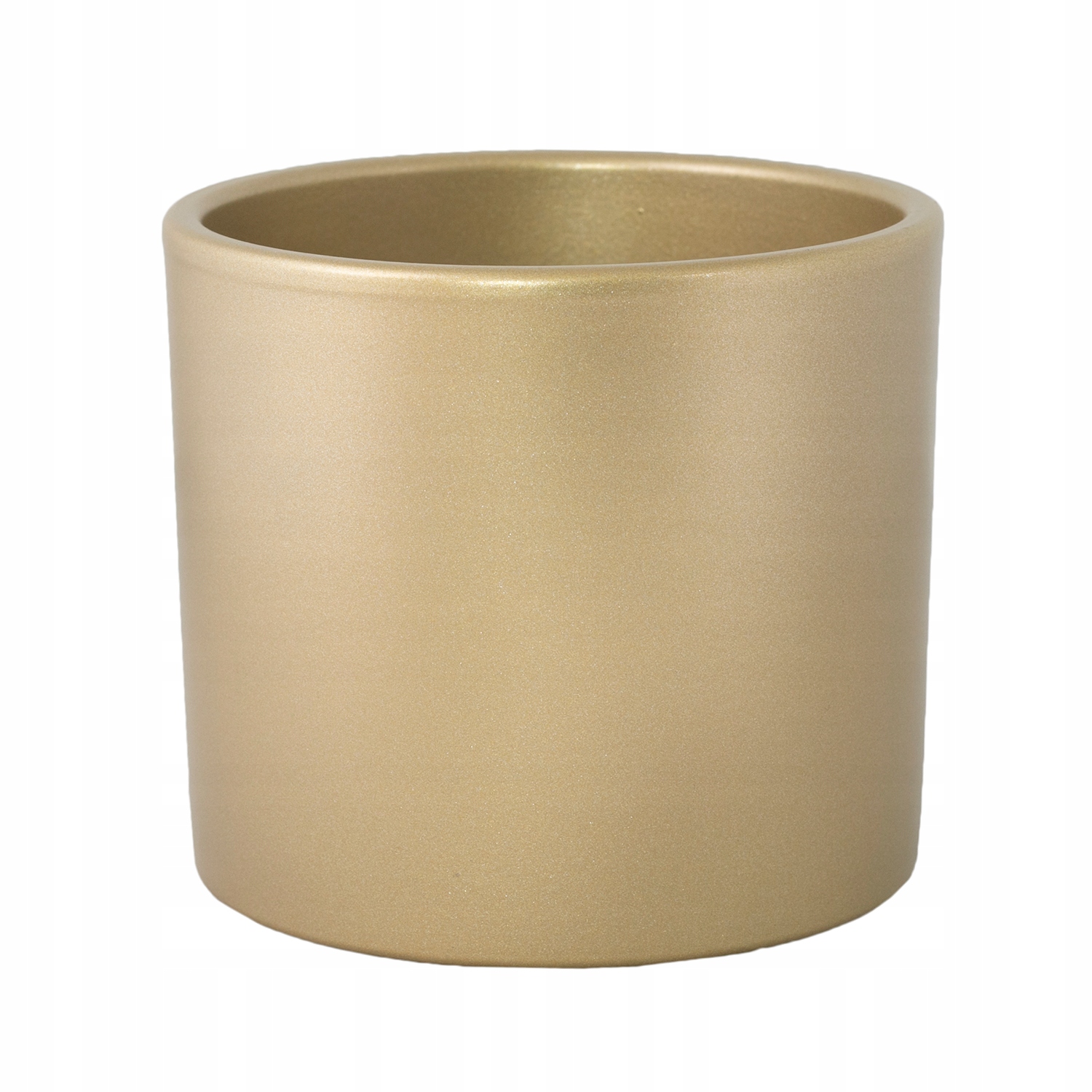 

Donica Maria złoty mat ceramiczna śr. 14cm
