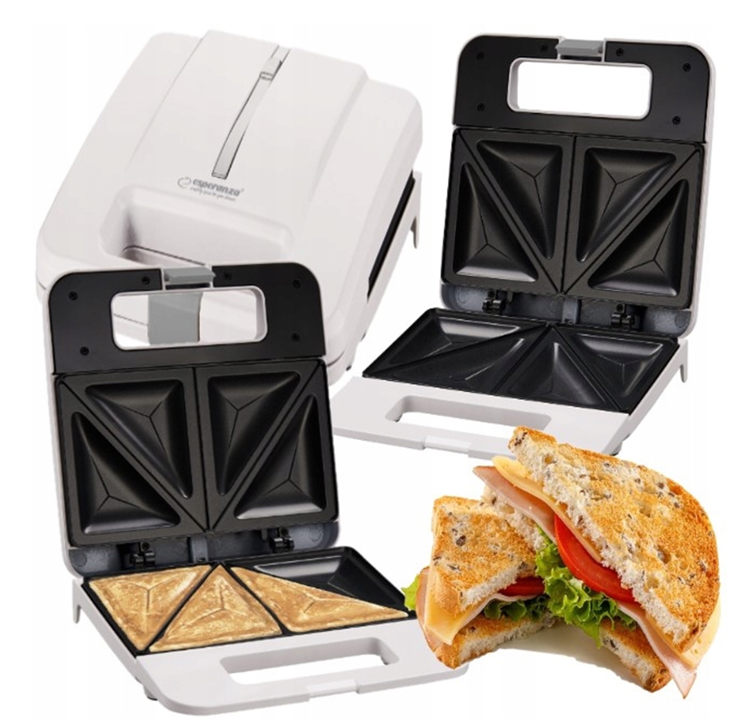

Toster Opiekacz Do Kanapek Sandwich Tosty 1000W