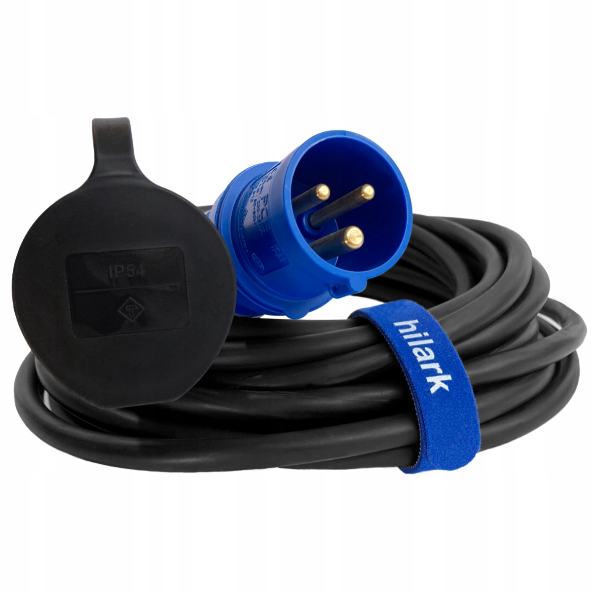 Prodlužovací Kabel gumový adaptér H07RN-F 3x2,5 Kamping Kamper zástrčka Cee 40 m