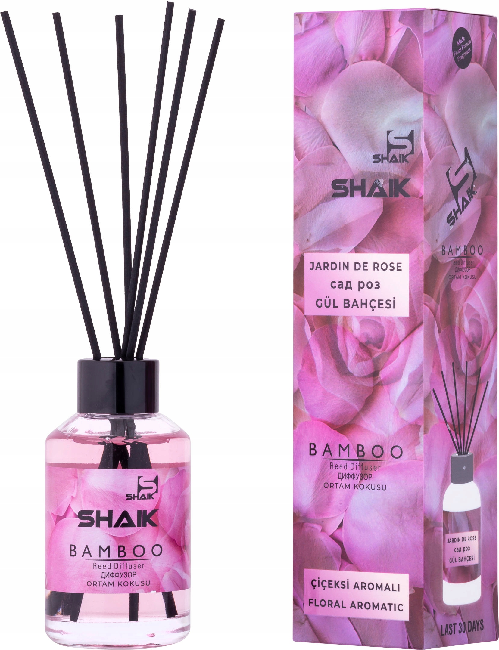 

Zapach do domu Różany Ogród Shaik Patyczki 115ml