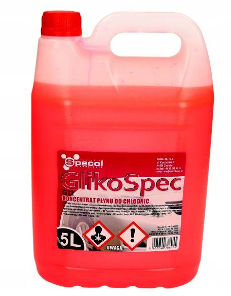 

Płyn Do Chłodnic (konc.)vw/audi/fo 5L G12 Różowy