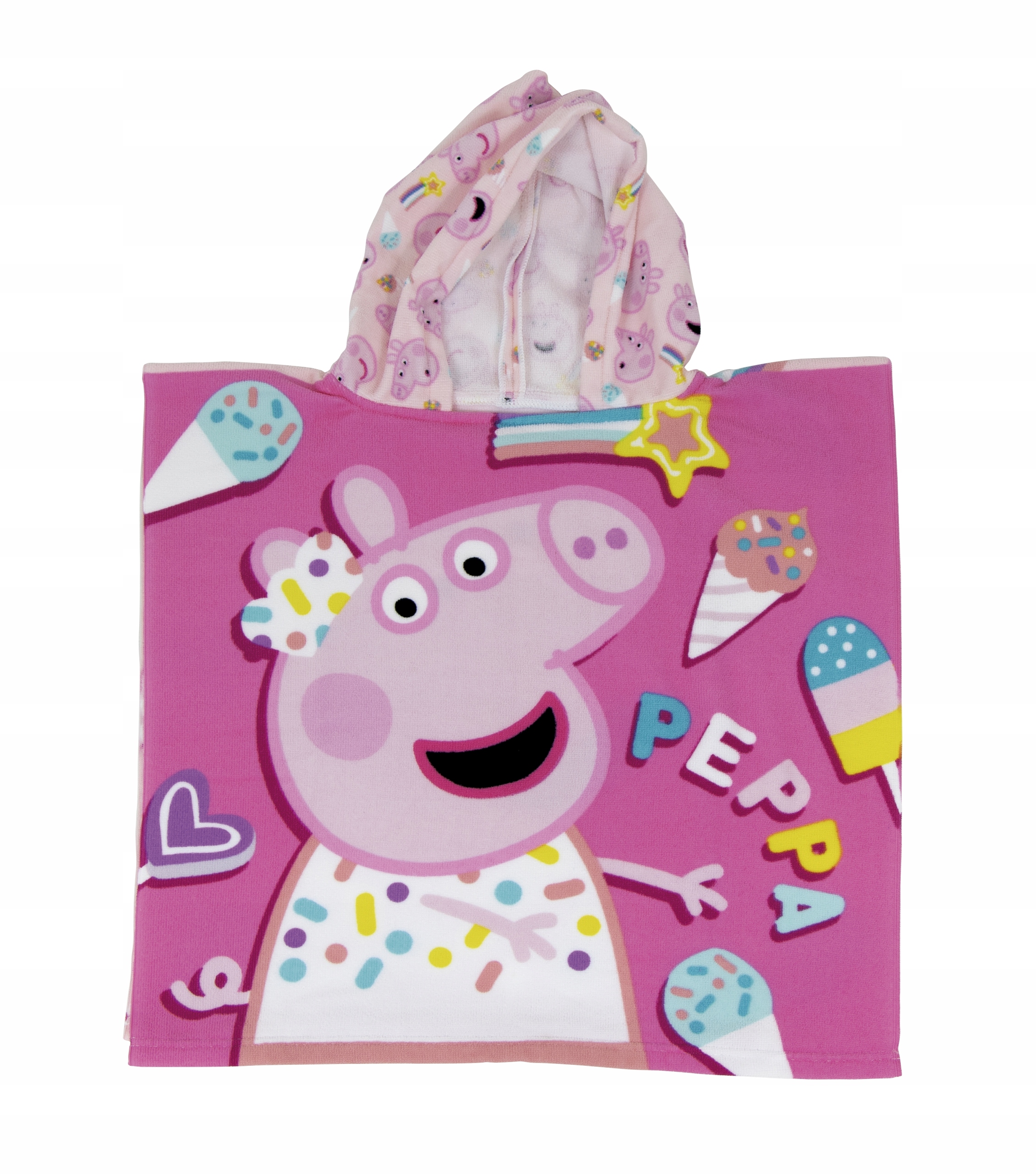 

Ręcznik kąpielowy Poncho Ponczo Świnka Peppa