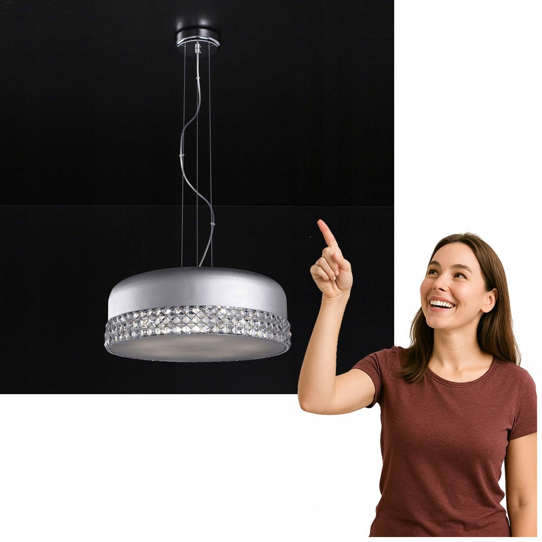 Závěsná lampa Carina P0288-06L-F4H4 Italux