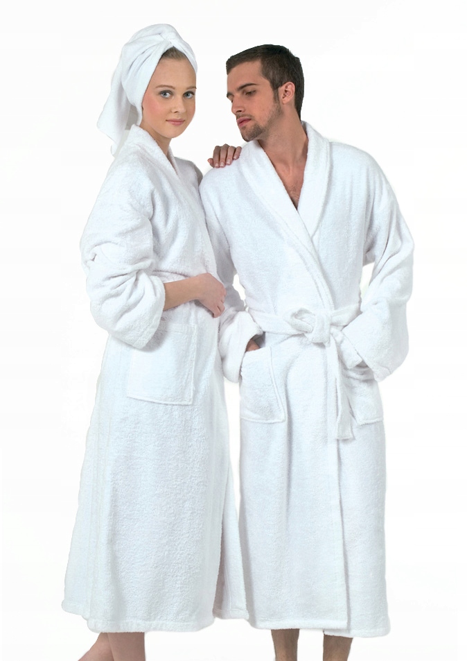 Hotelový župan froté Hotel & Spa bílá velikost: L/XL univerzální