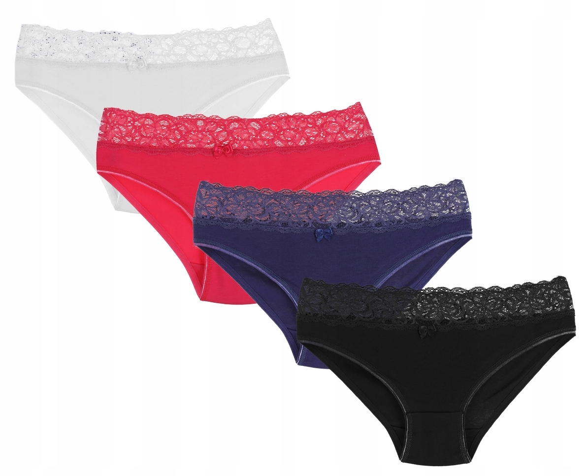 

Moraj Figi Majtki Damskie Klasyczne 4 szt. XL