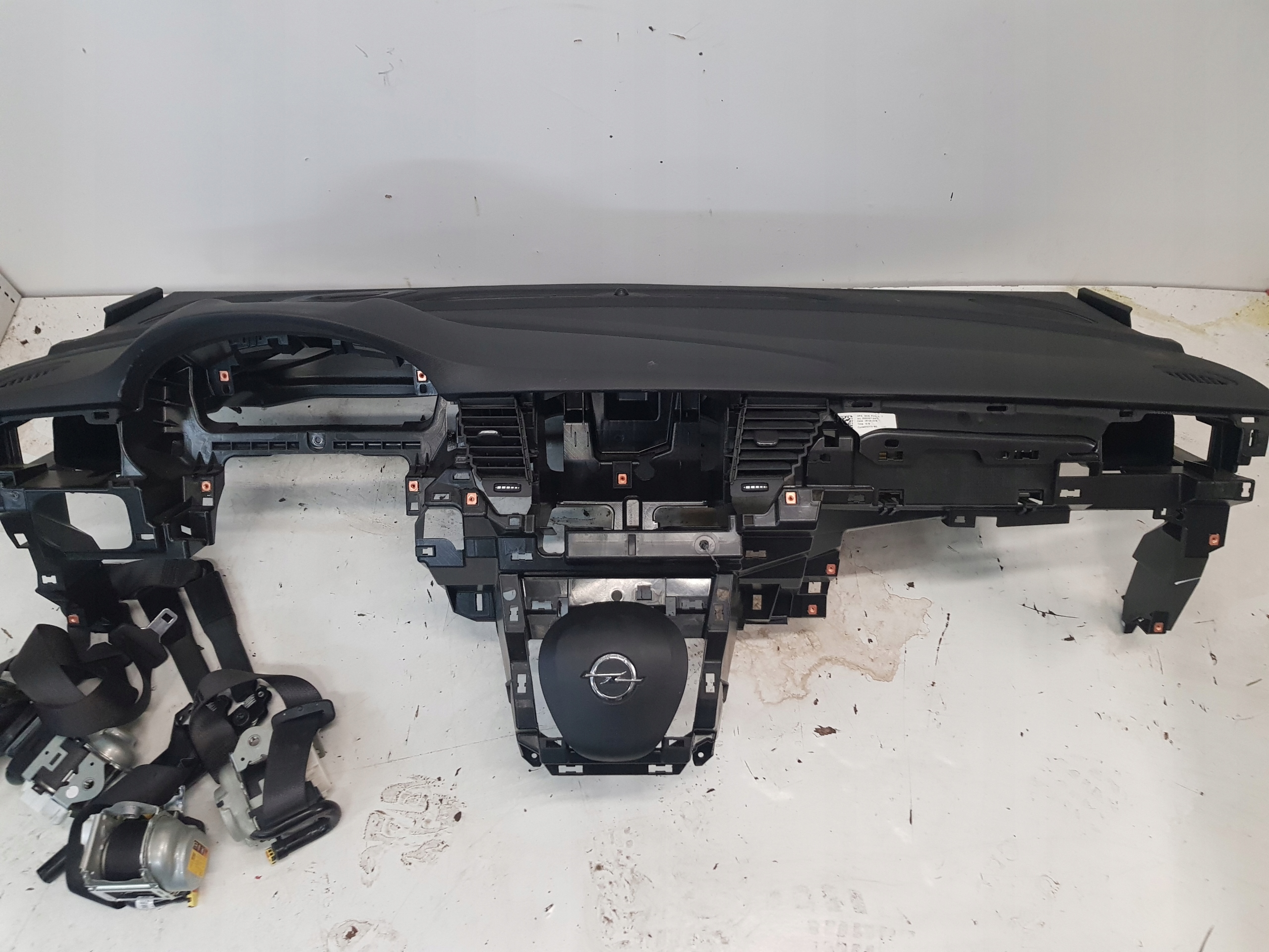 OPEL ASTRA K dashboard console HEAD-UP airbags original without PASOW