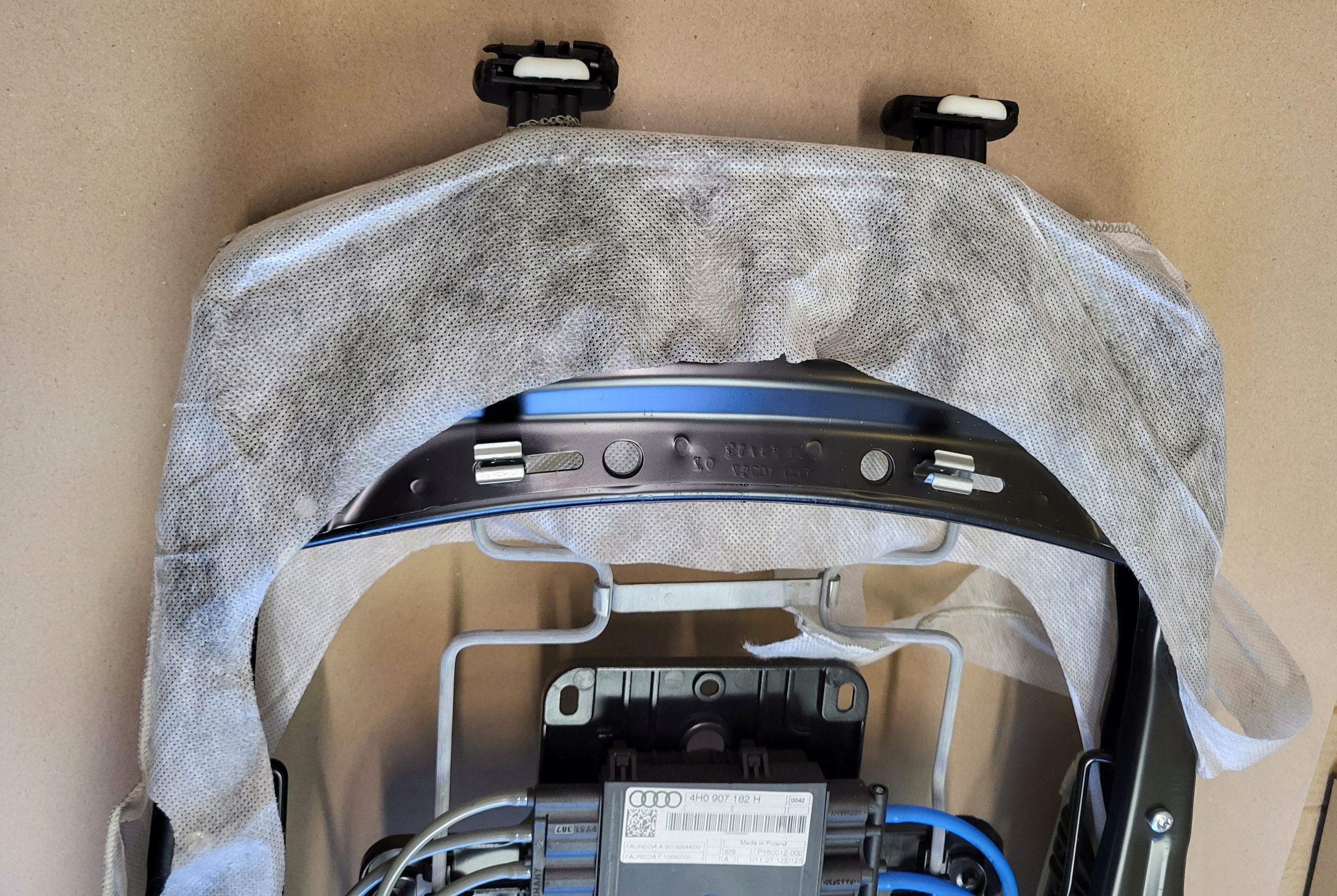 кресло перед правое диффузор Вентиляторы Audi C7 A7 4G oe