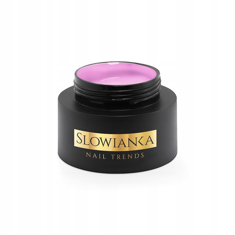 Stavební gel Slovanka Combi Pink Builder Gel Non-Leveling 50 g
