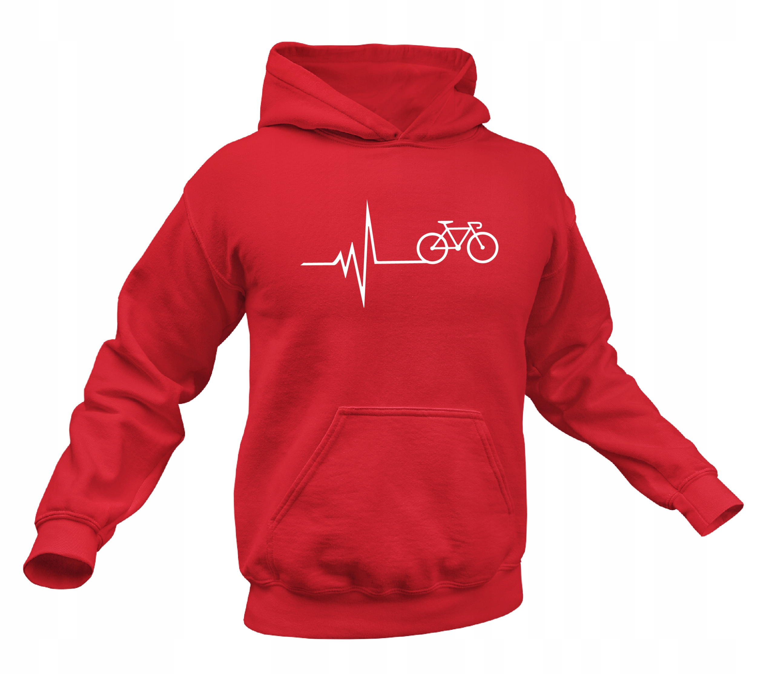

Bluza męska Linia Życia Rower z kapturem - S