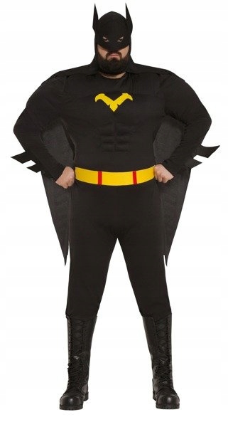Kostým Muž Netopýr Hrdina Superhrdina Halloween M