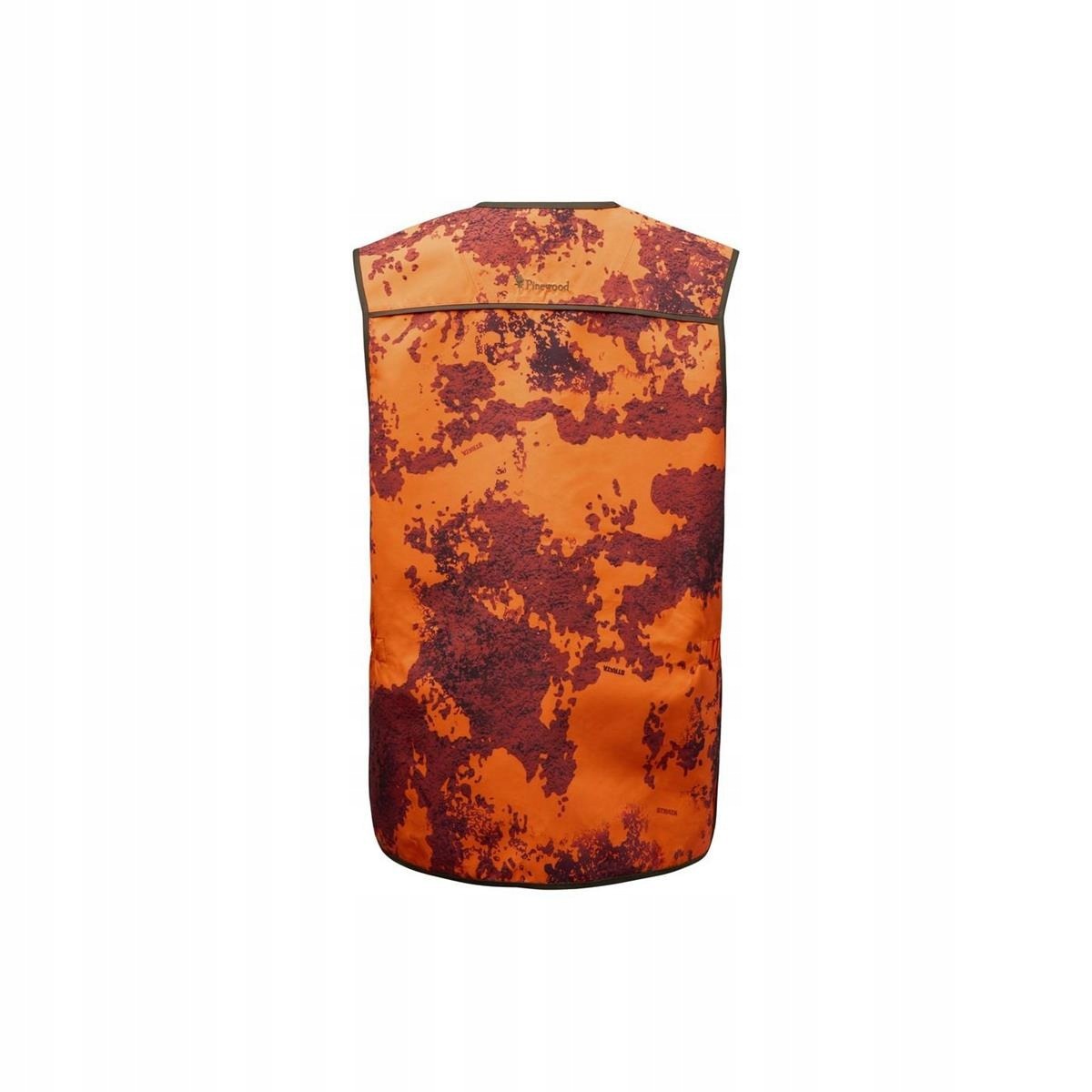 Lovecká vesta Pinewood Hunters Camou Vest Strata Blaze XL