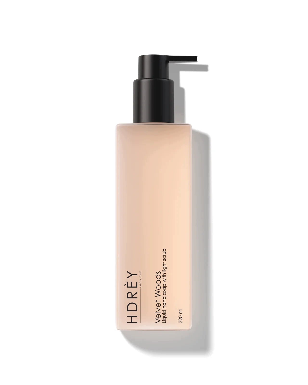Hdrey Mydło do rąk Velvet Woods z delikatnym peelingiem 320 ml