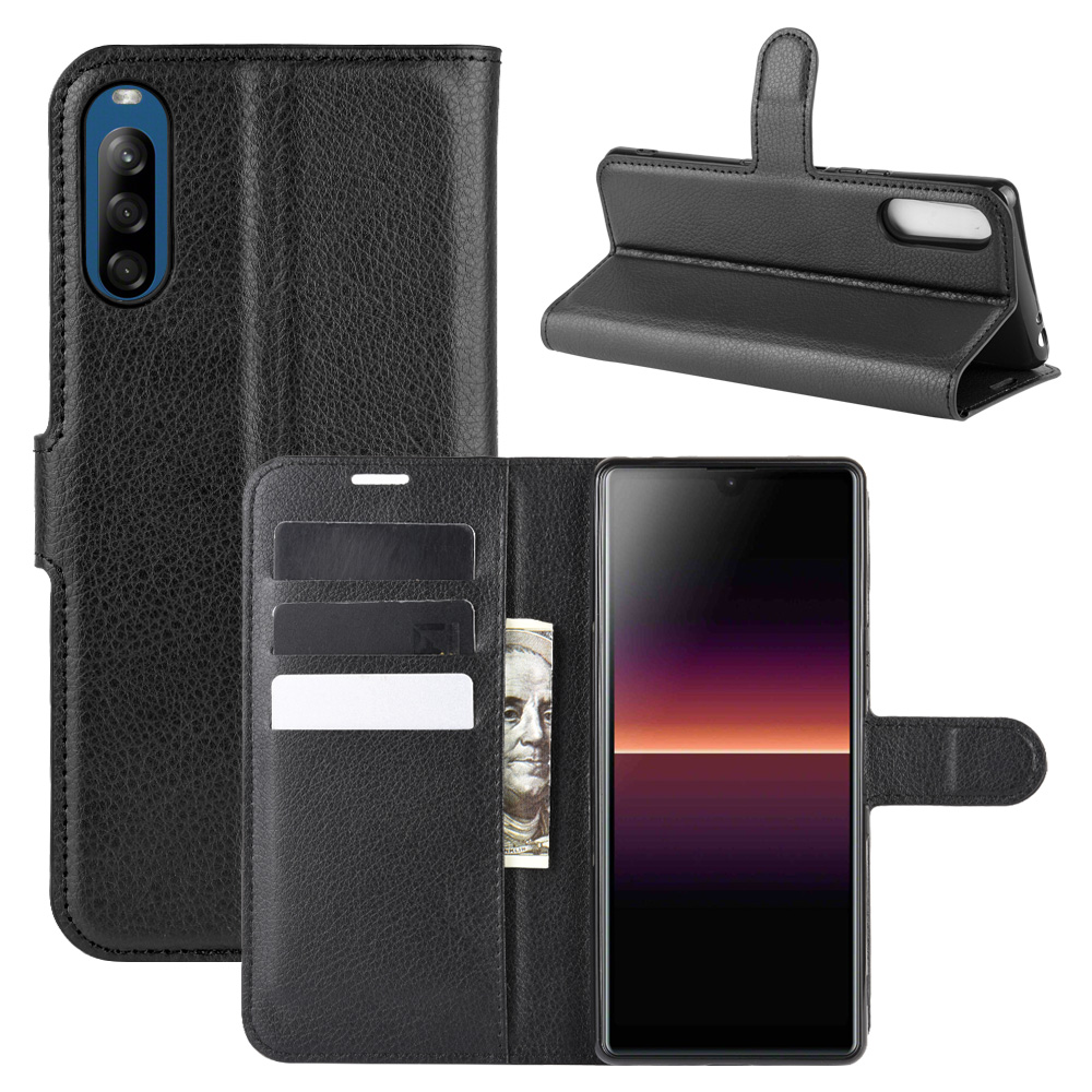 

Etui Portfel Litchi Pokrowiec Do Sony Xperia L4
