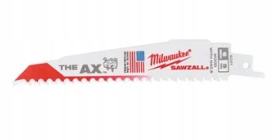 

Milwaukee Brzeszczot drewno z gwoździami 150Lisica