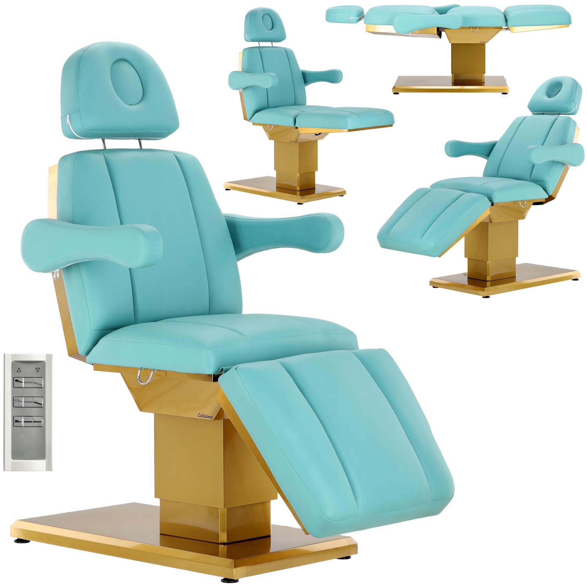 Elektrické kosmetické křeslo pro pedikérský salon, 3 pohony