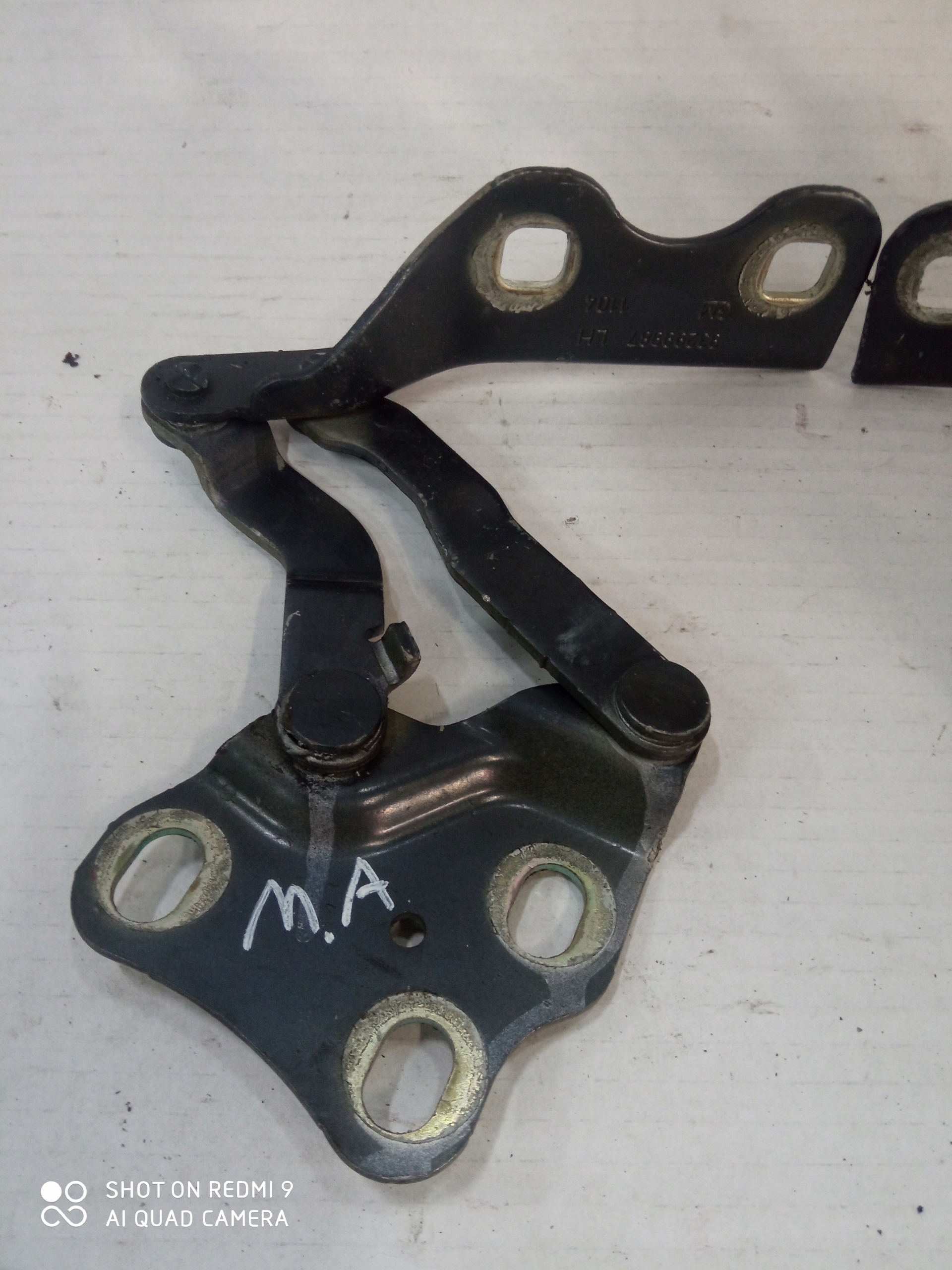 OPEL MERIVA A bonnet hinges hinge right left KPL