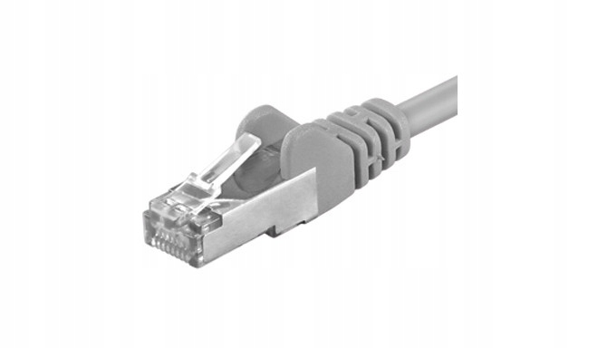 Premiumcord Patch cable CAT6a S-FTP, RJ45-RJ45,LSOH, AWG 26/7 5m color grey