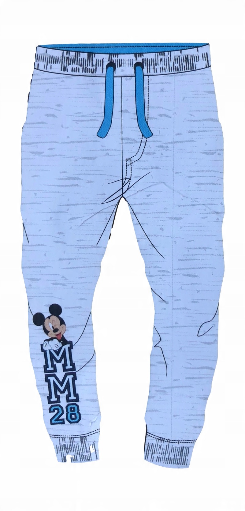 

Disney Mickey spodnie dresowe dresy Szare *128