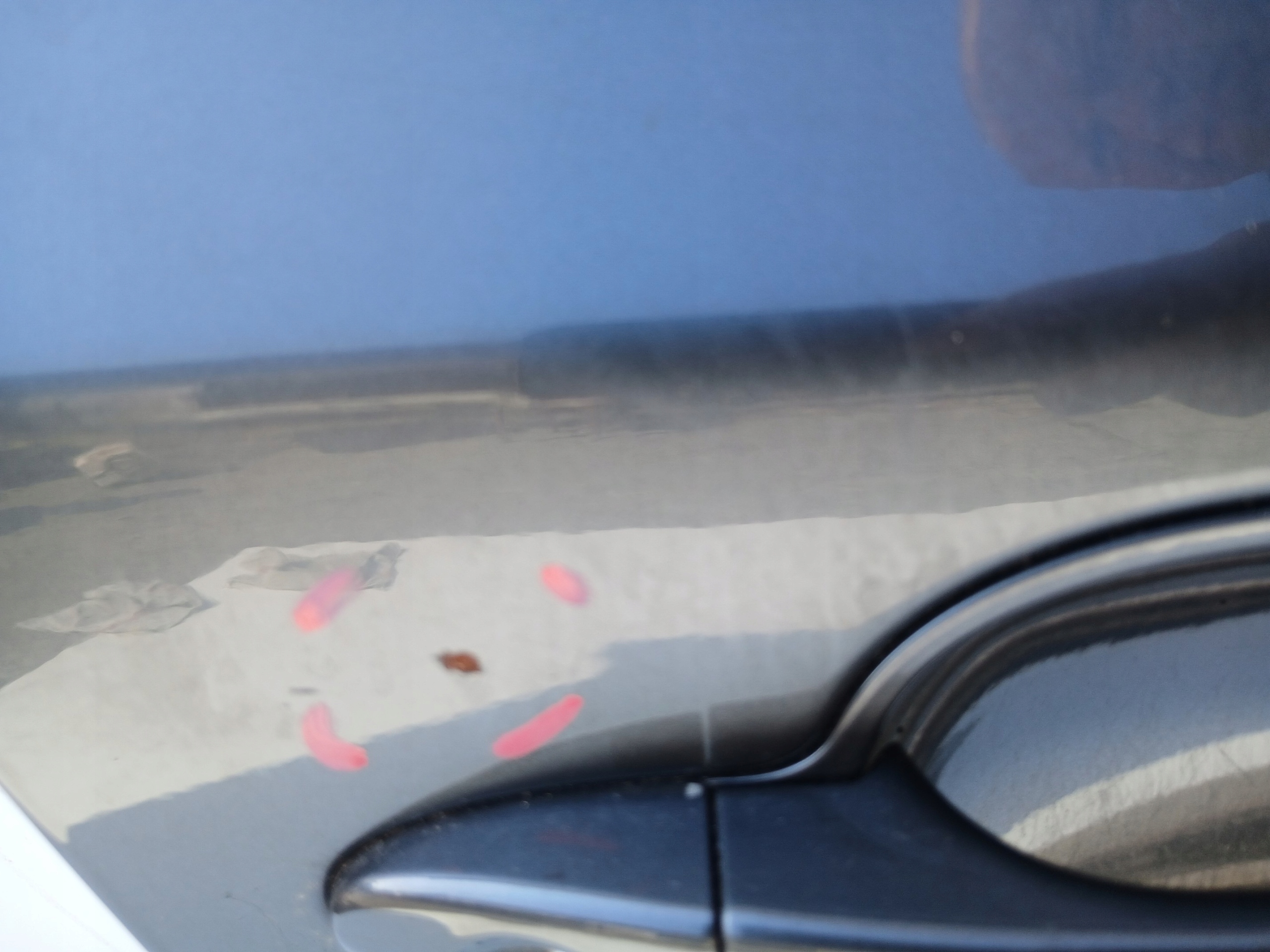 door right front BMW E60 E61 A68/7 PLATINGRAU