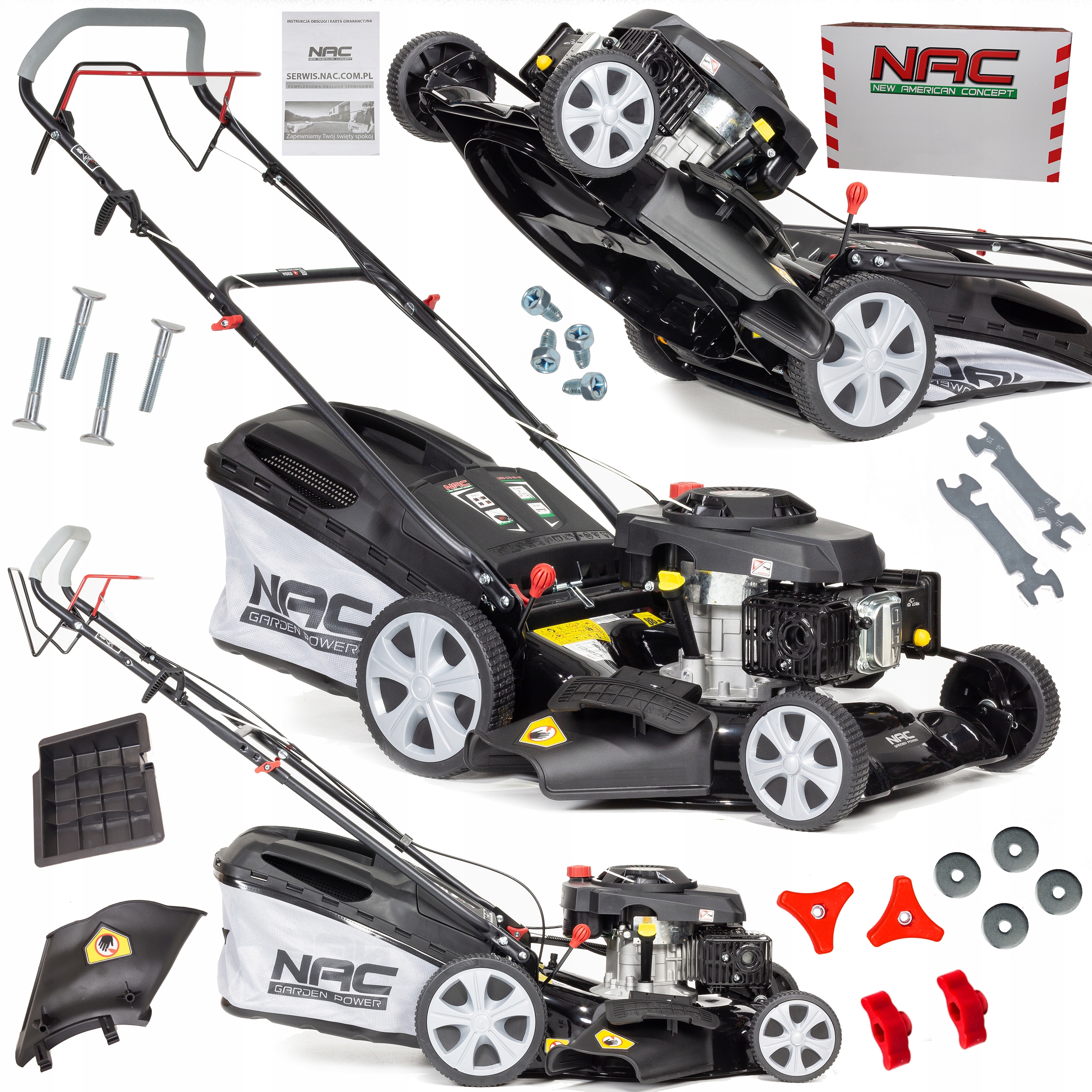 

Kosiarka Spalinowa Napęd Nac LS50-173-HS-NG 173cm3