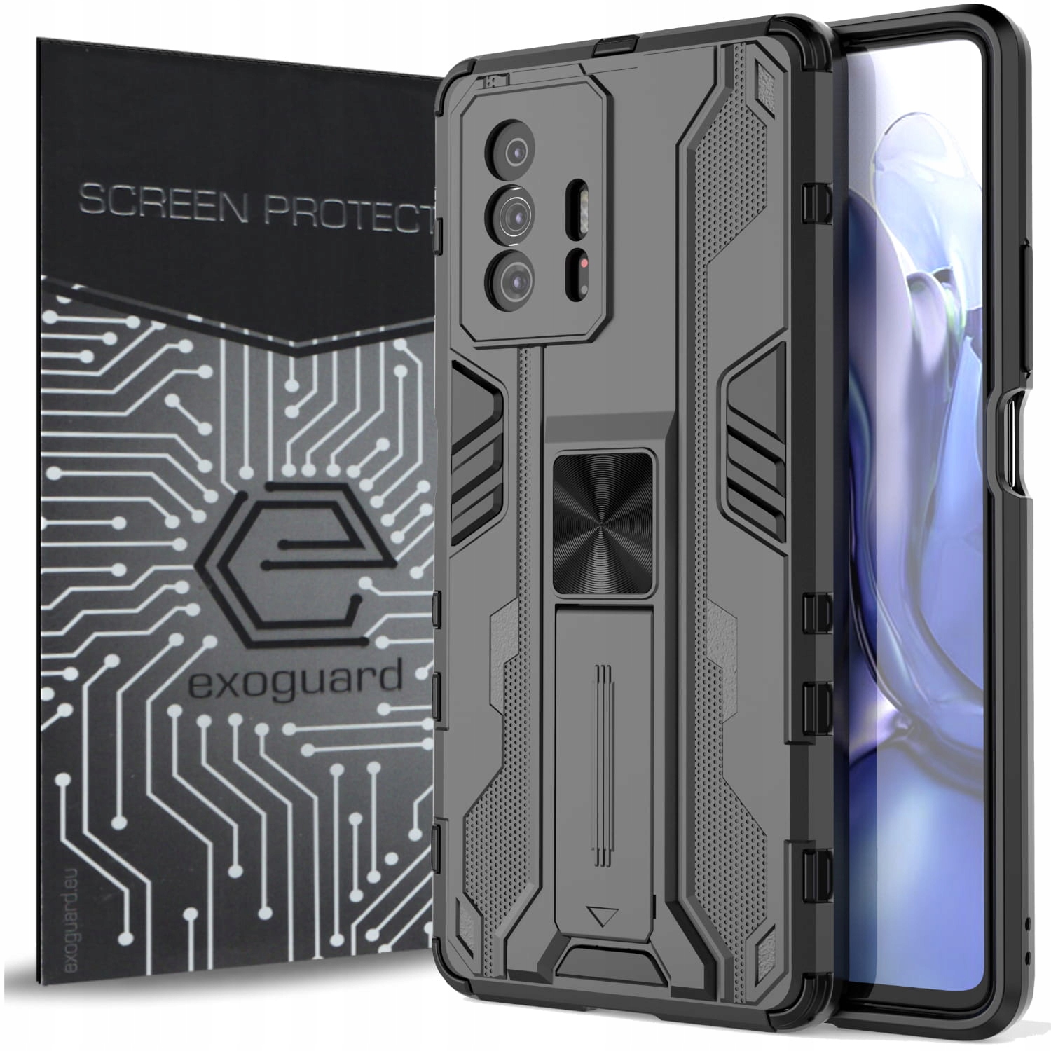 

Case Etui Pancerne+szkło do Xiaomi 11T 11T Pro