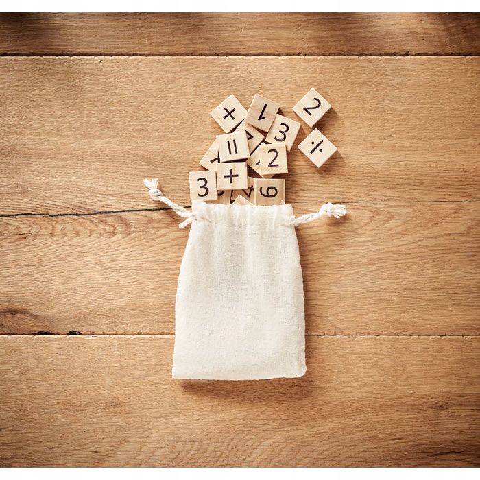 DREWNIANE CYFERKI NAUKA LICZENIA GRA EDUKACYJNA Marka Midocan