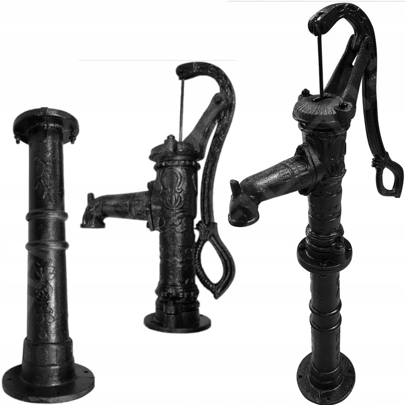 Pompa ręczna ogrodowa do wody abisynka abisyńska