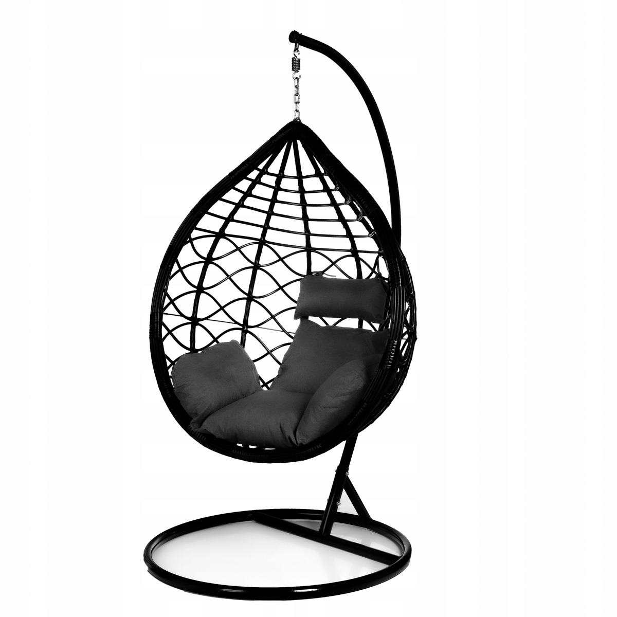 FOTEL WISZĄCY BUJANY OGRODOWY HUŚTAWKA XXL Producent Care Life