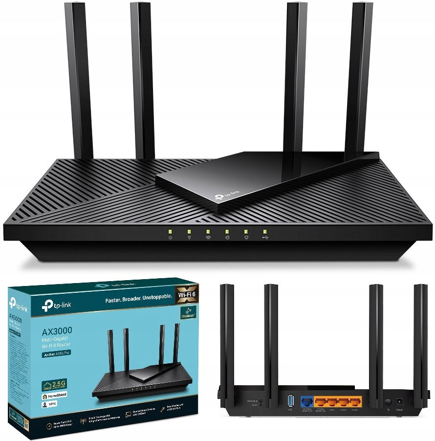 Router TP-Link Archer AX55 Pro - Sklep, Opinie, Cena w Allegro