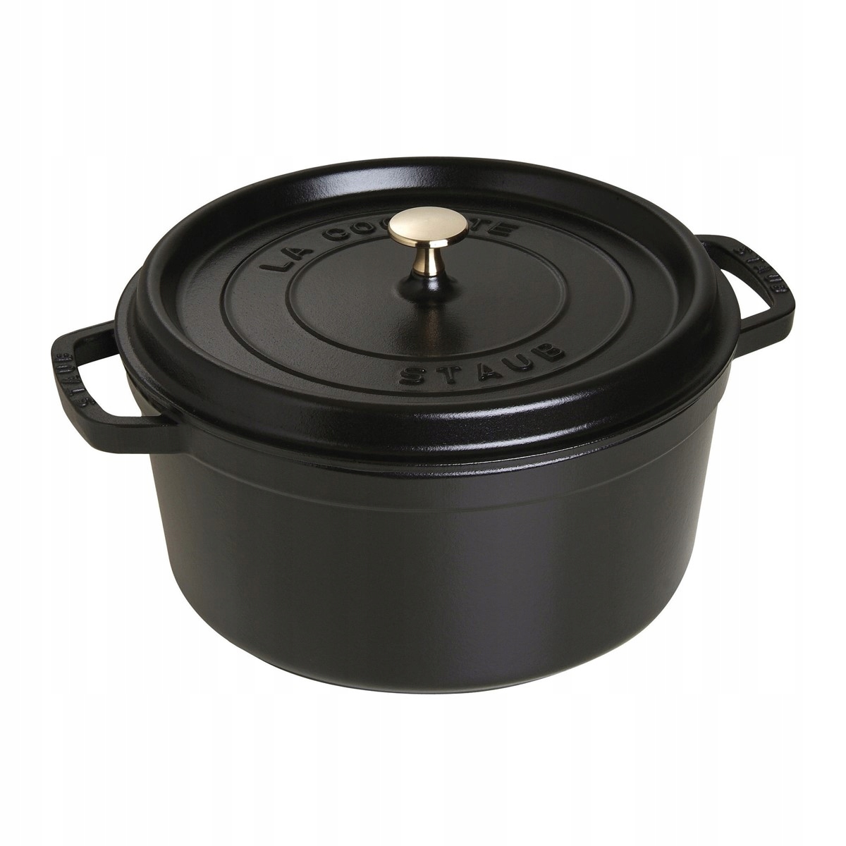 

Staub La Cocotte Garnek żeliwny 6.7 ltr, czarny