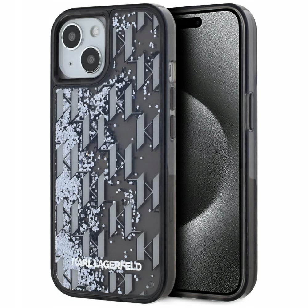 Etui Karl Lagerfeld do iPhone 15, Czarny