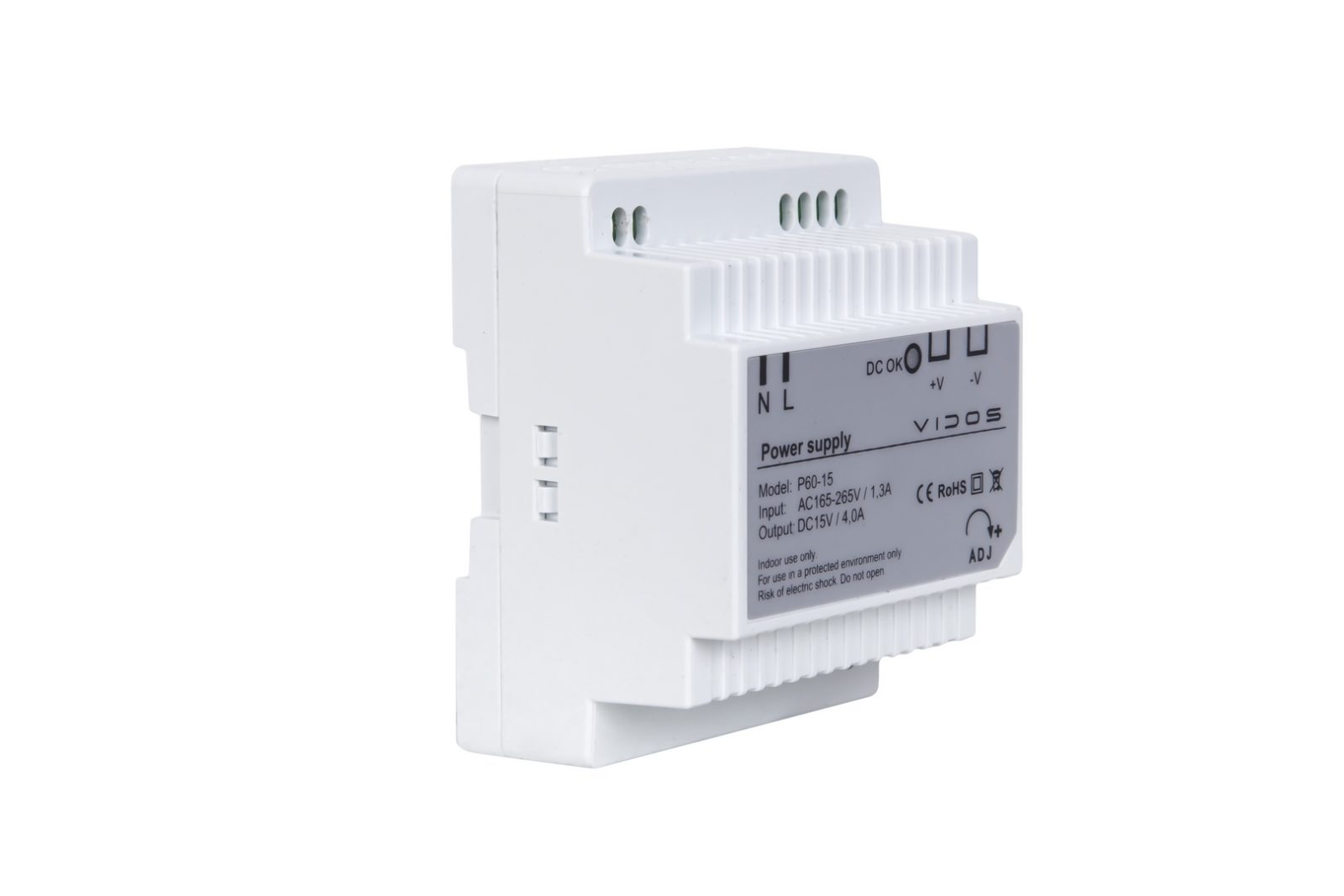 Zasilacz do systemów VIDOS P60/15 14,5V 4,0A DIN