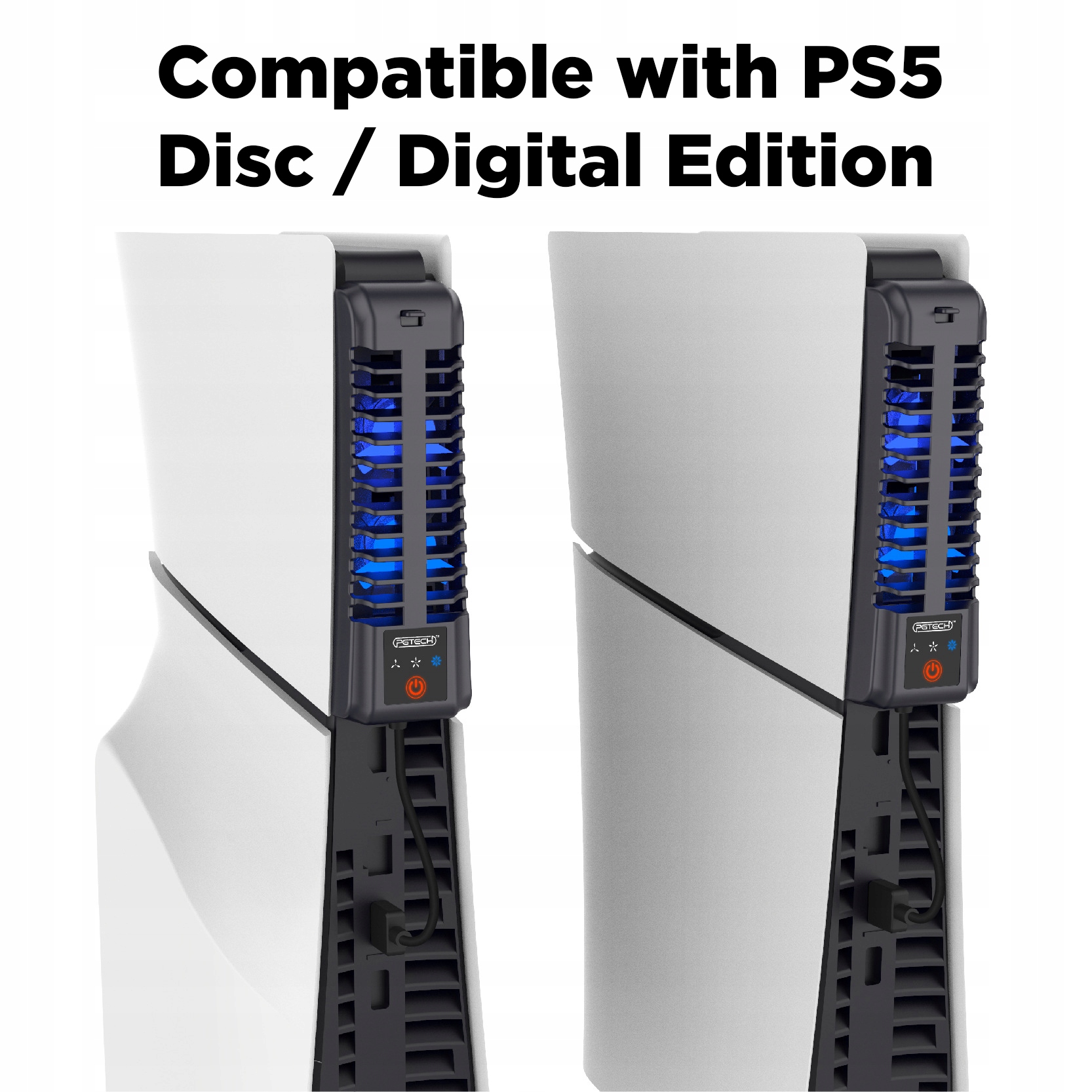 WENTYLATOR CHŁODZĄCY + USB DO PLAYSTATION 5 SLIM 2023 PS5 Slim WENTYLATOR CHŁODZĄCY Producent Inna