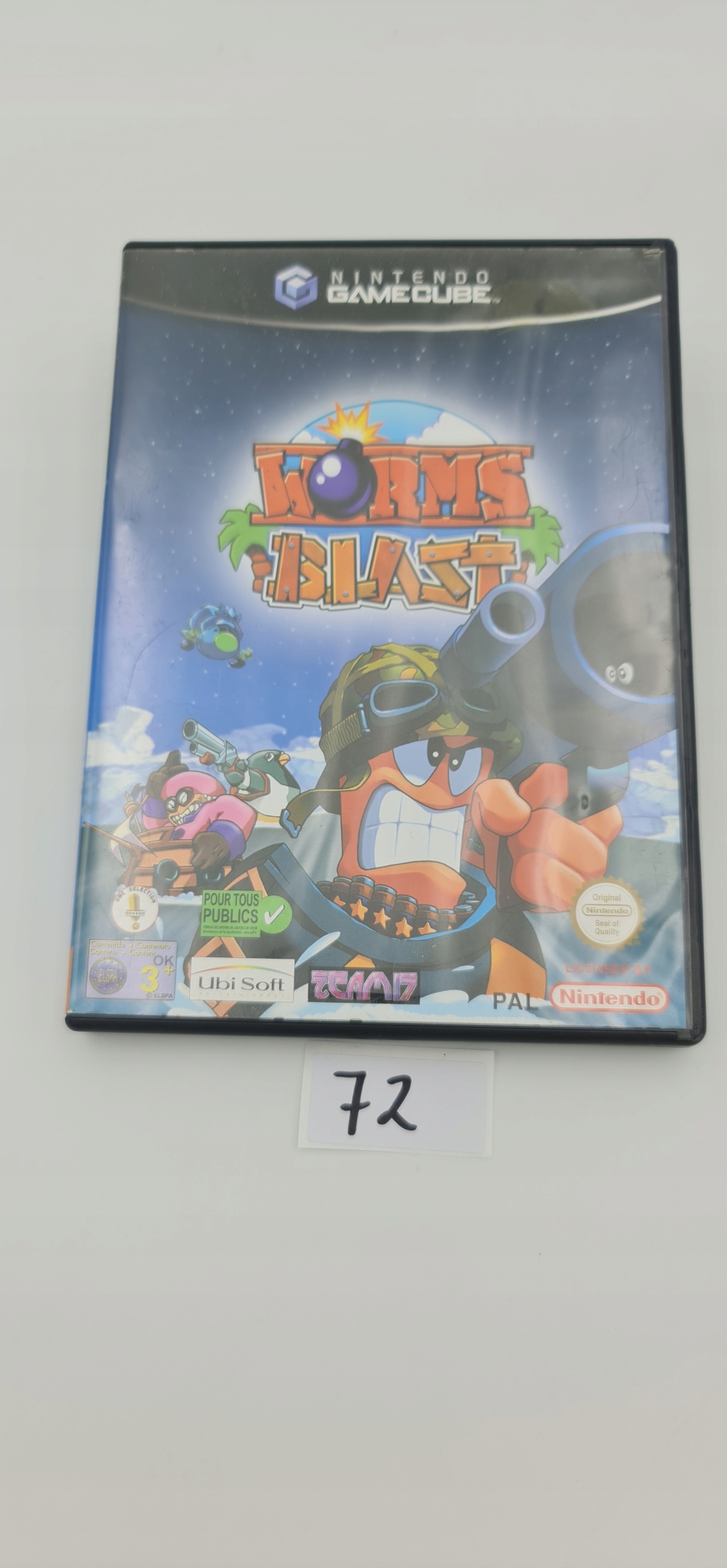 NINTENDO GAMECUBE WORMS BLAST