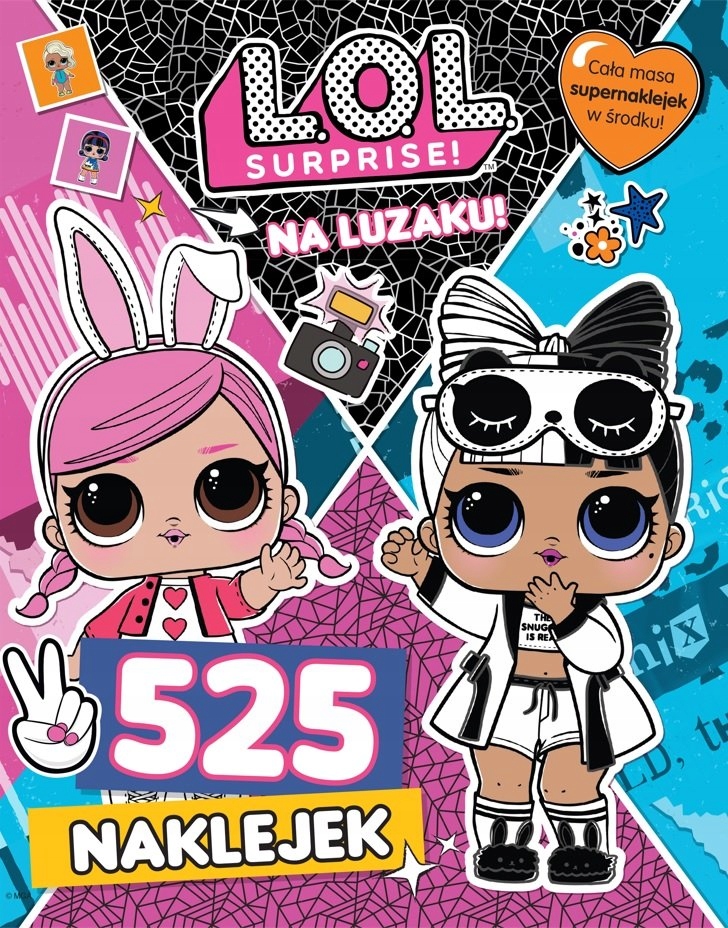 

L.o.l. Suprise! 525 Naklejek Na Luzaku Cz. 5