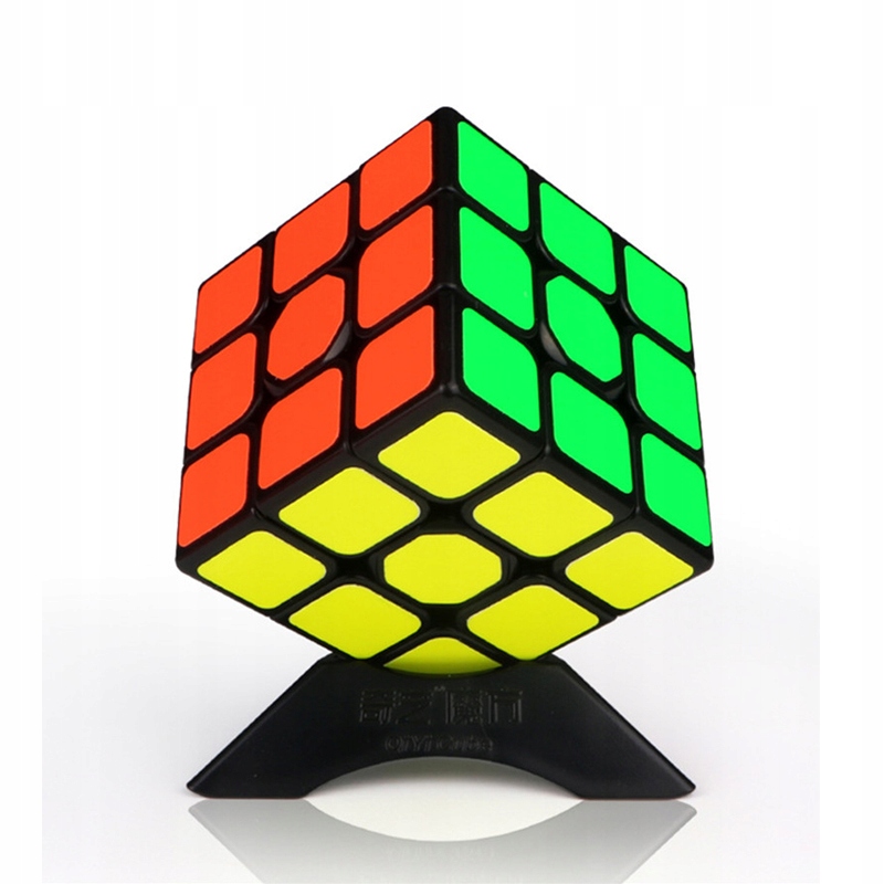 ORYGINALNA KOSTKA LOGICZNA 3X3 SZYBKA WYREGULOWANA KLASYCZNA + PODSTAWKA Certyfikaty, opinie, atesty CE