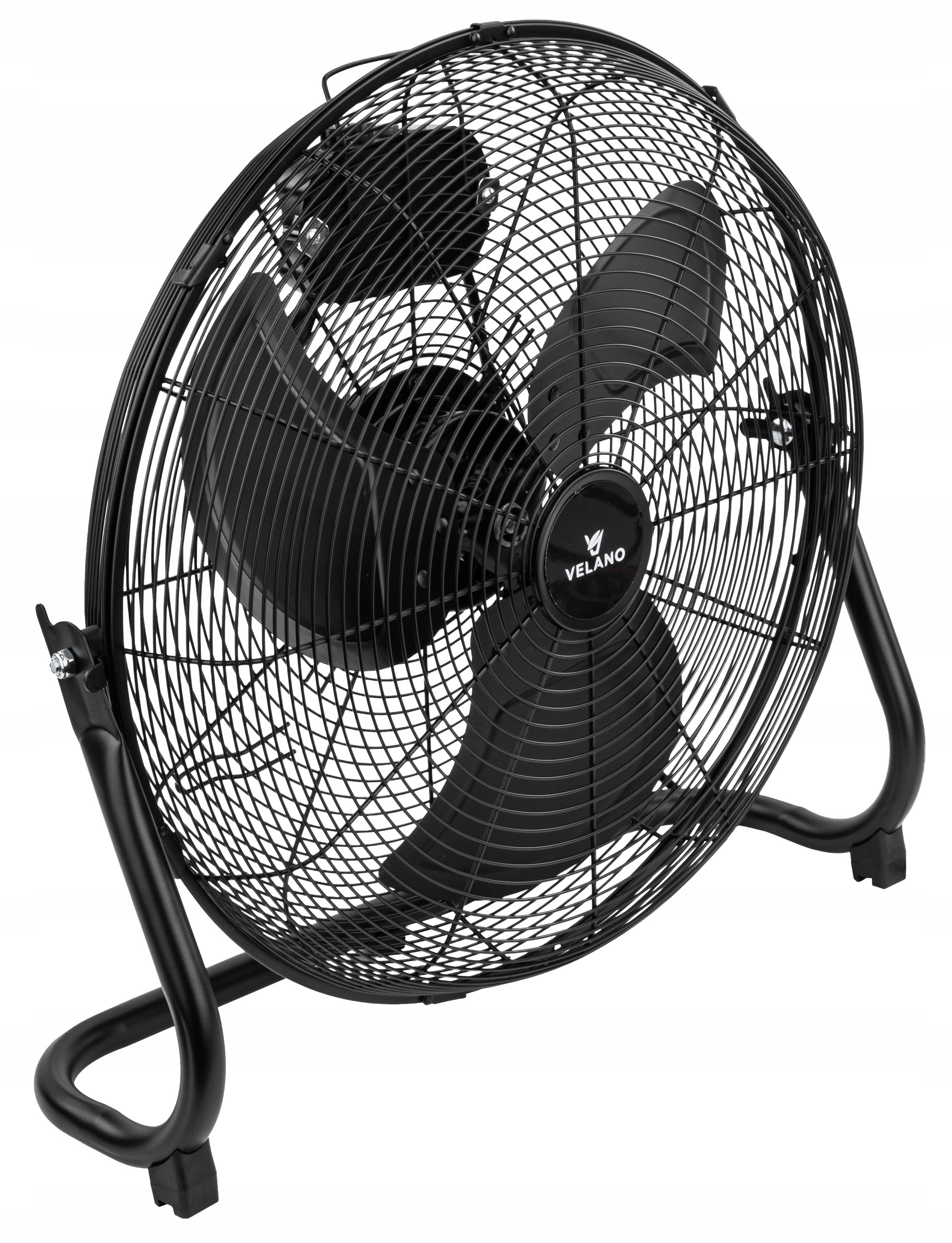 Промышленный напольный вентилятор. Офисный вентилятор. Мощный переносной. 100 Вт. Модель VELWEP0016.
