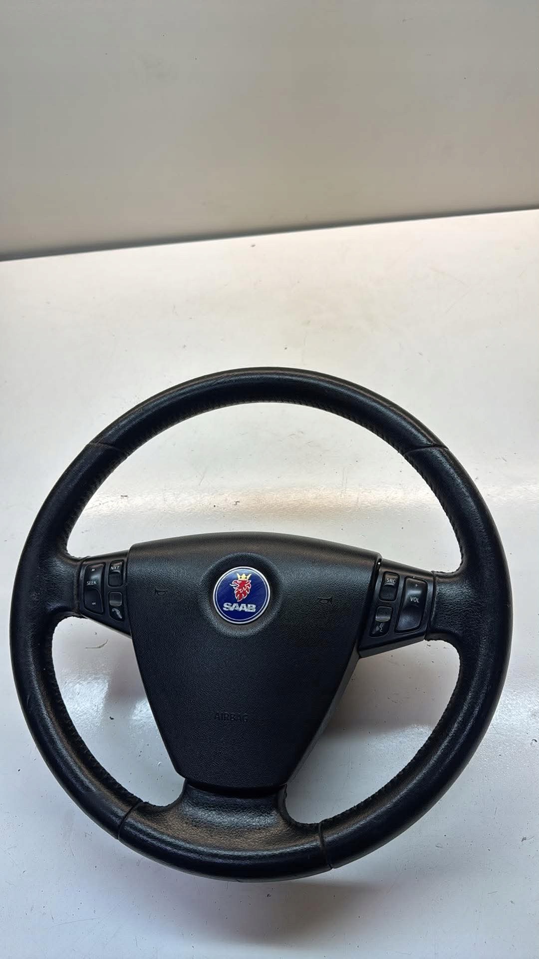lenkrad SAAB 93 9-3 II 2002-2006 vor facelift z airbag multifunkcja