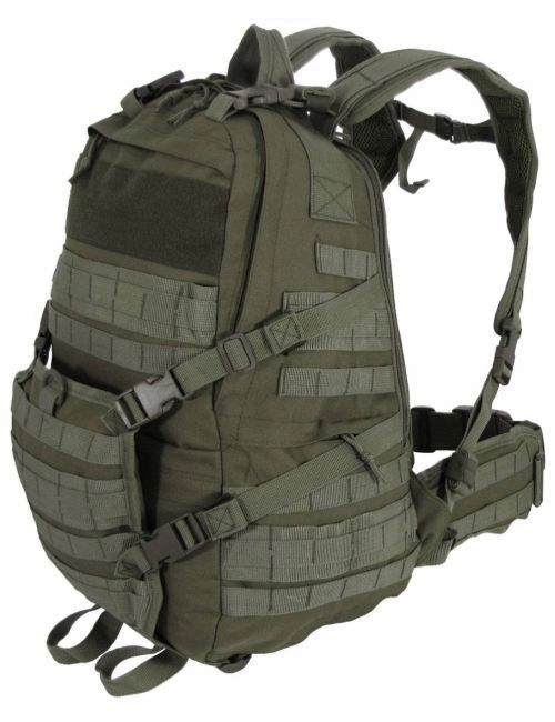 Vojenský taktický Batoh pro turisty Operation Camo Mg 35L olivový