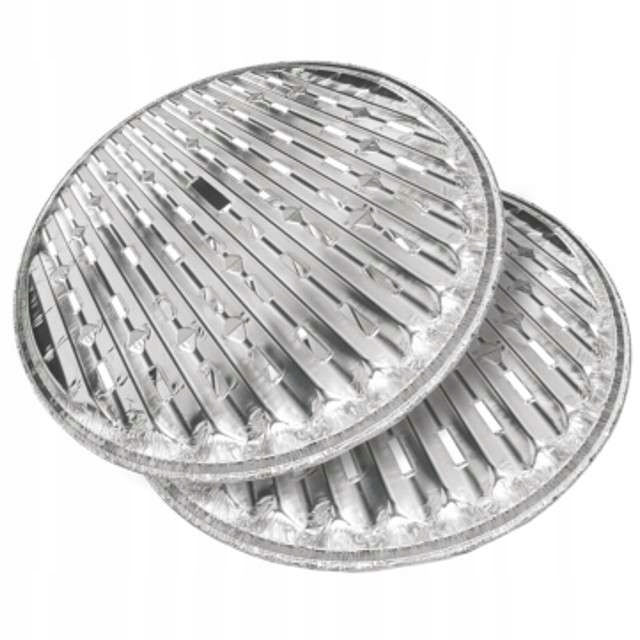 

Tacki do grilla Aluminiowe okrągłe Majówka x2