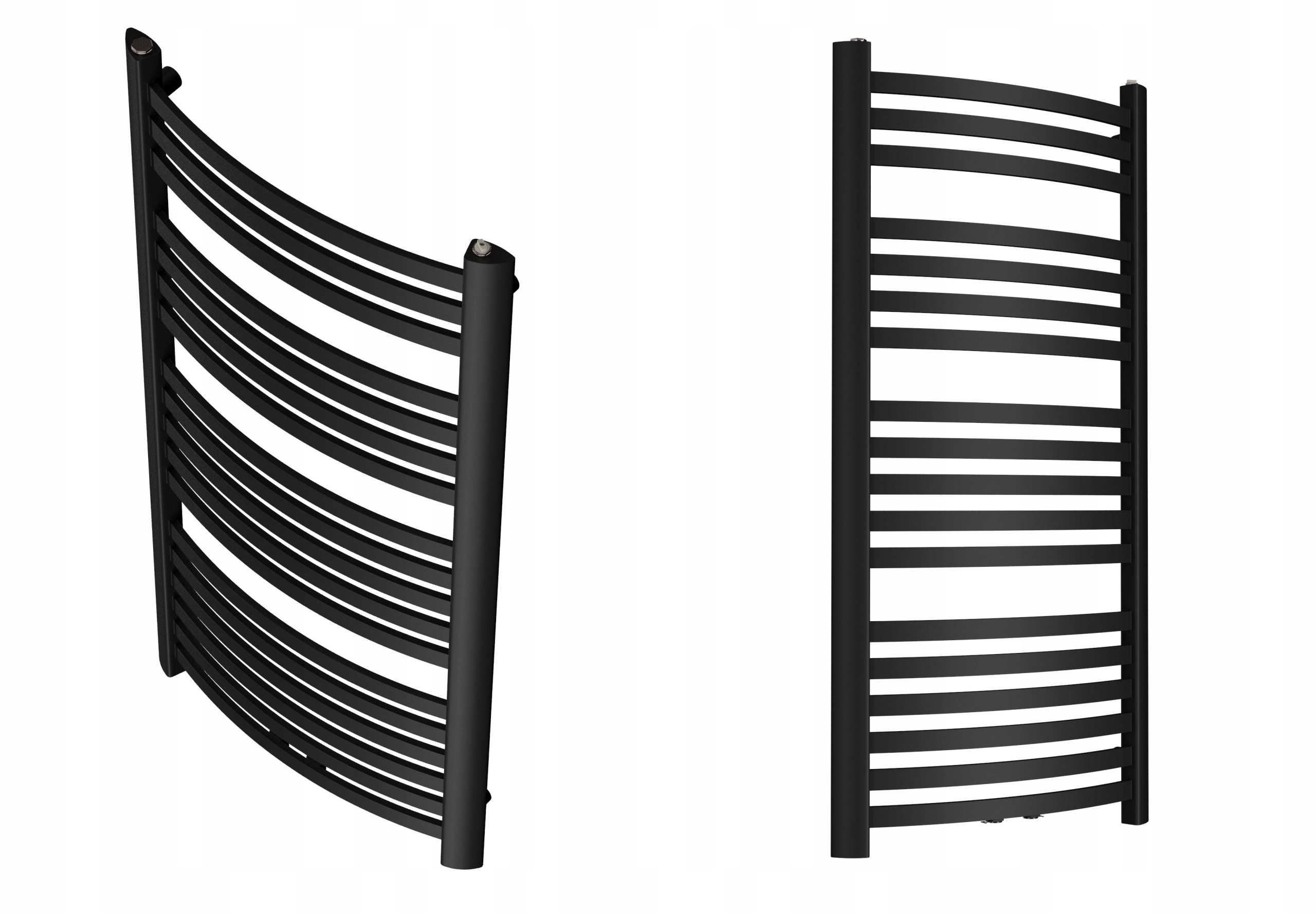 Kúpeľňový Radiátor Mei-m 500/670 Čierny Mat