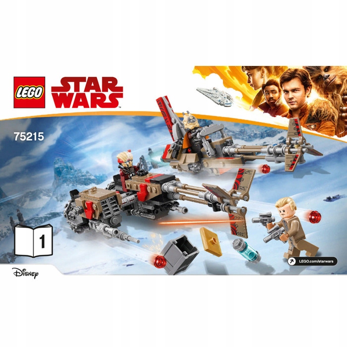 

Lego Instrukcja Cloud-Rider Swoop Bikes 75215