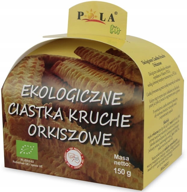 Ciastka kruche orkiszowe bio 150 g piekarnia pola