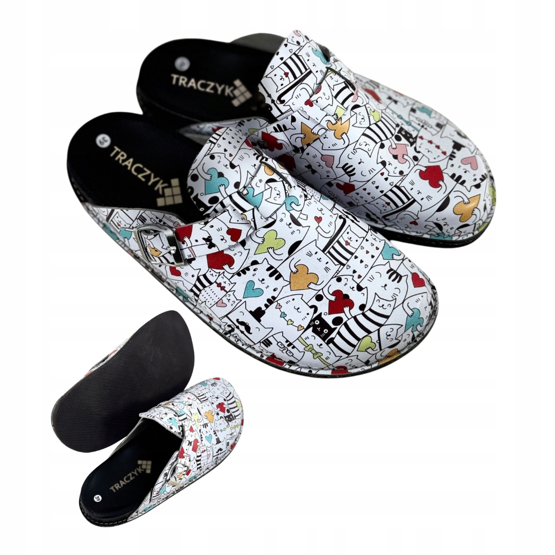 Nazouváky kožené pantofle Fusbet Profilovaná ortopedická vložka vel. 39