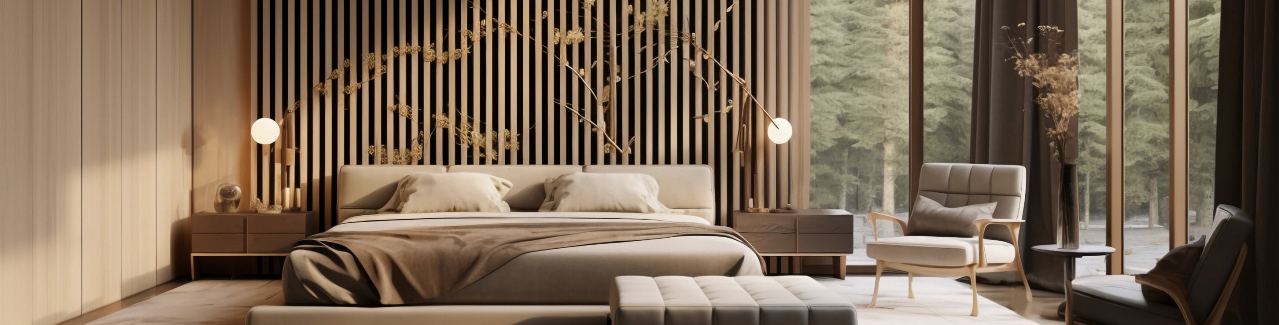 LAMELE ŚCIENNE DĄB WOTAN NA PŁYCIE 515x2750mm Materiał płyta HDF